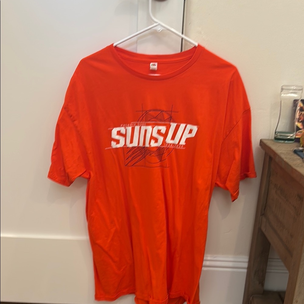 Phoenix Suns NBA Opening Week T-Shirt Orange XL SUNS UP